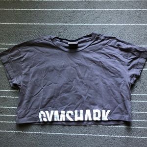 Gymshark slate lavender crop top